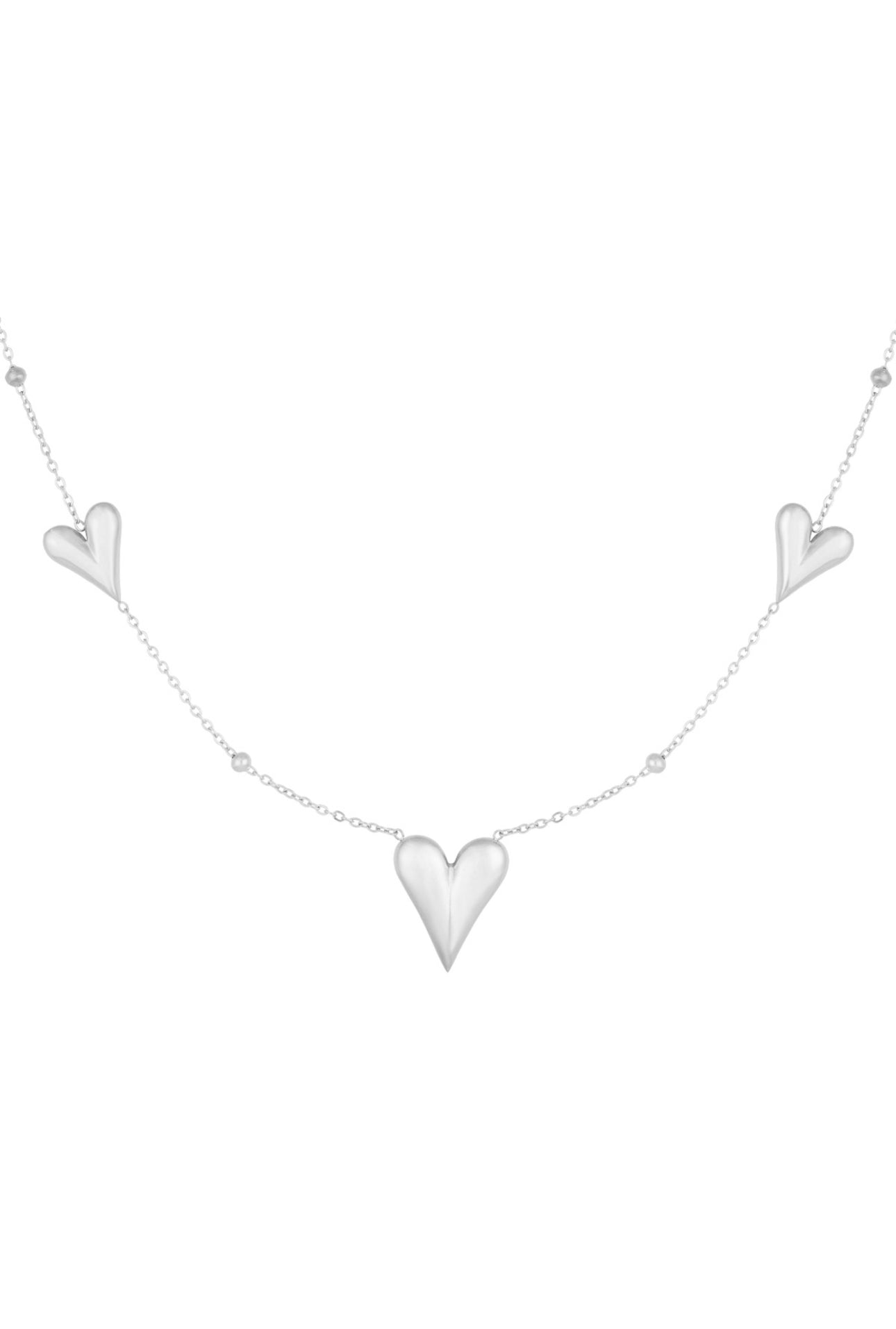Circle Heart Necklace