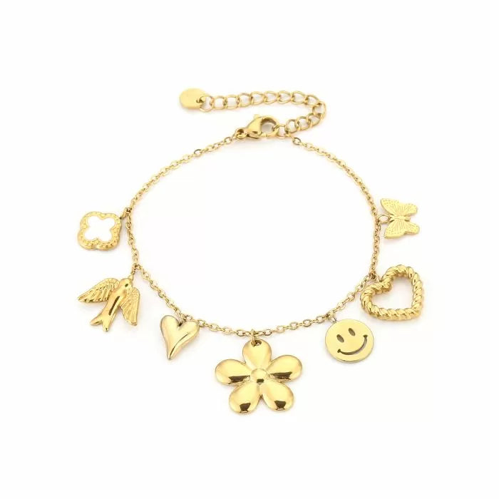 Smile Bracelet Gold
