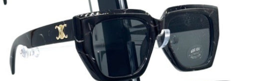 Double C sunglasses black marmer