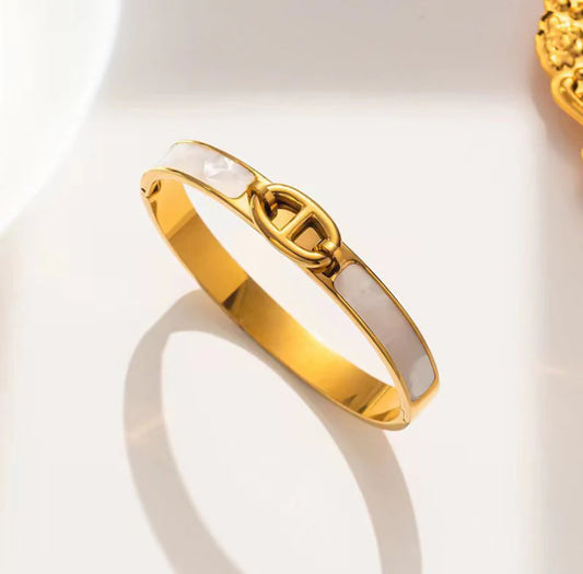 Double Days Bangle (Gold)