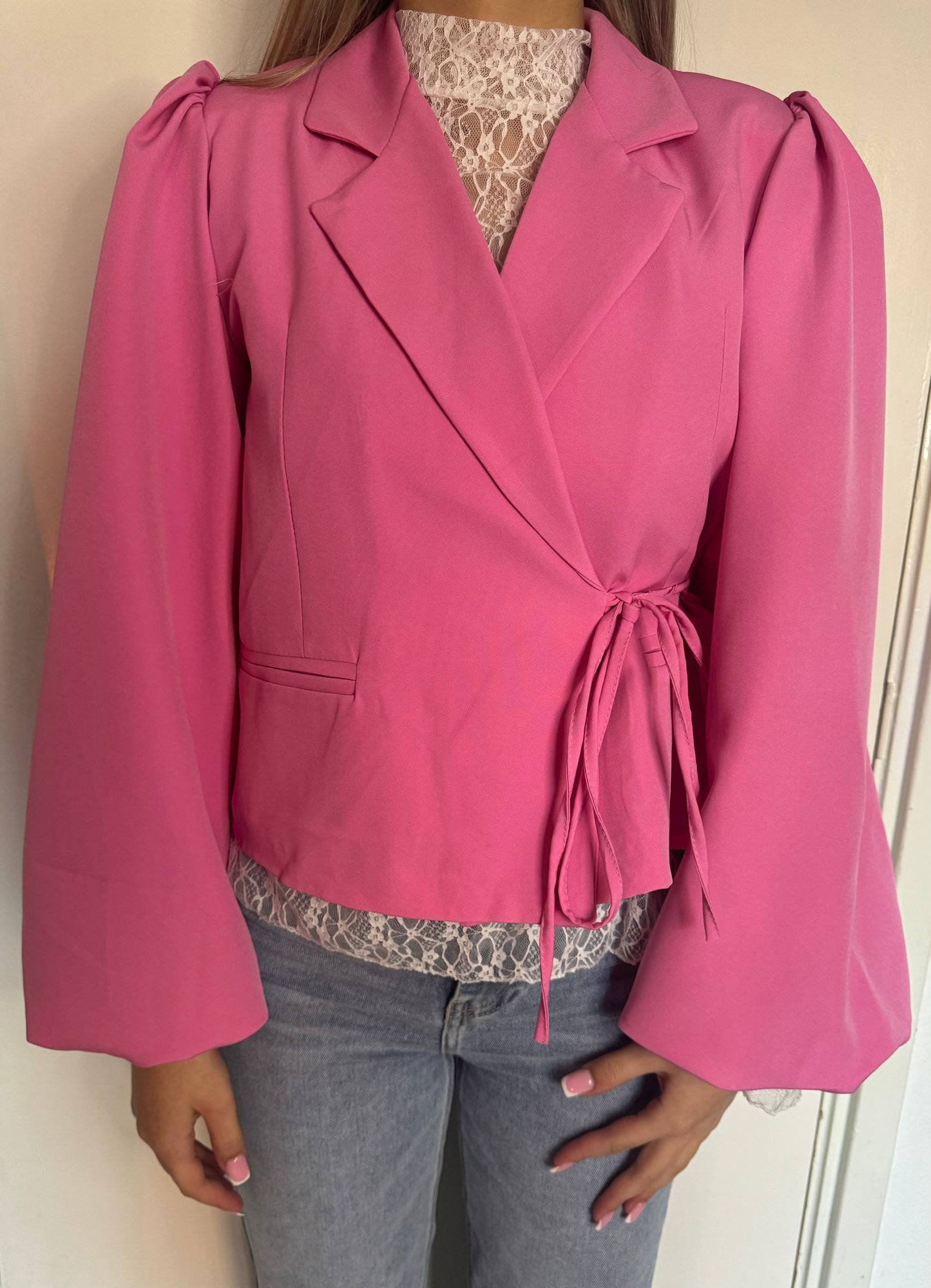 Wikkel Blazer Pink